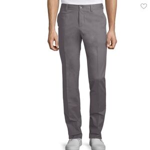 GTA Men’s Pants Straight Leg Slim Fit Grey Cotton SZ 40/34